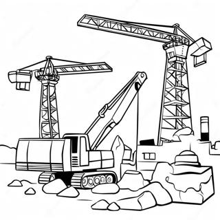 کارگر ساختمانی صفحات رنگ‌آمیزی