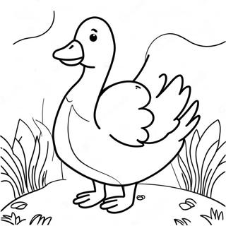 صفحه رنگ‌آمیزی غاز صفحات رنگ‌آمیزی